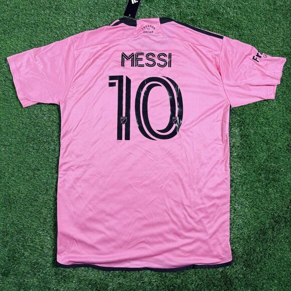 Adidas Inter-Miami CF Lionel Messi #10 Pink 2024/25 HOME UNISEX JERSEY Size S - Picture 3 of 10